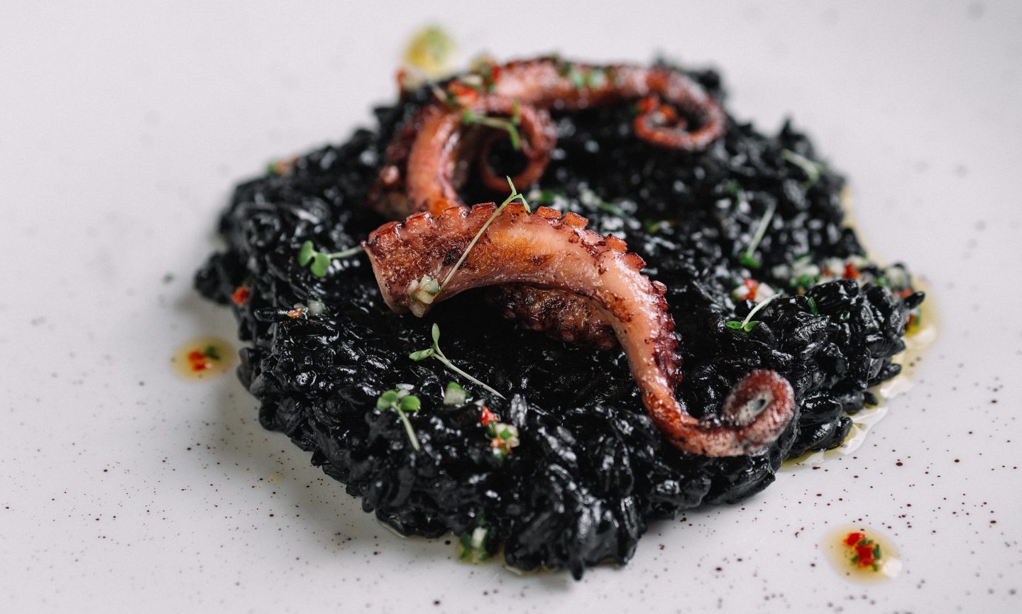 Risotto with octopus Risotto with octopus