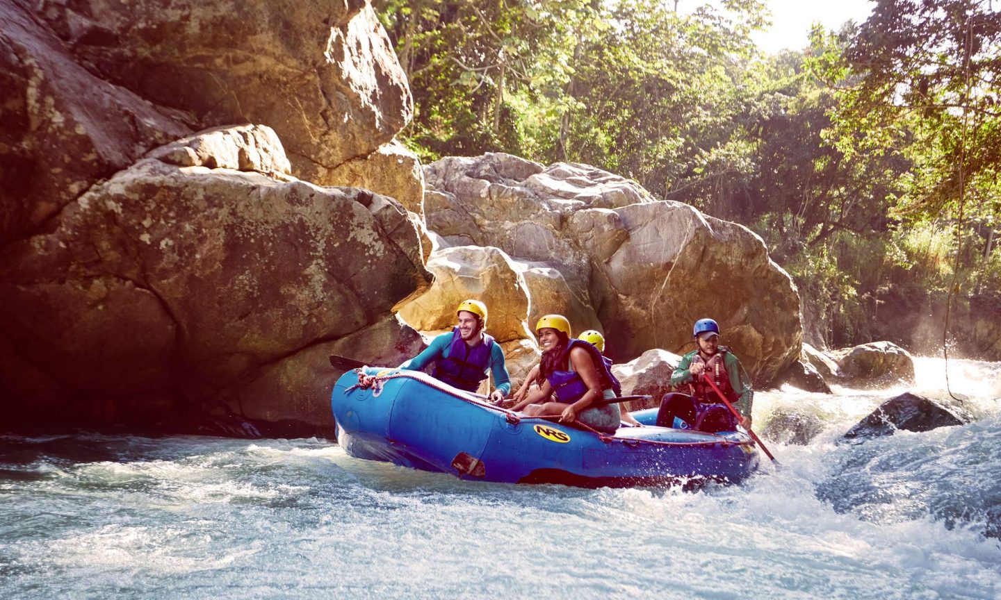 Rafting in the Dominican Republic