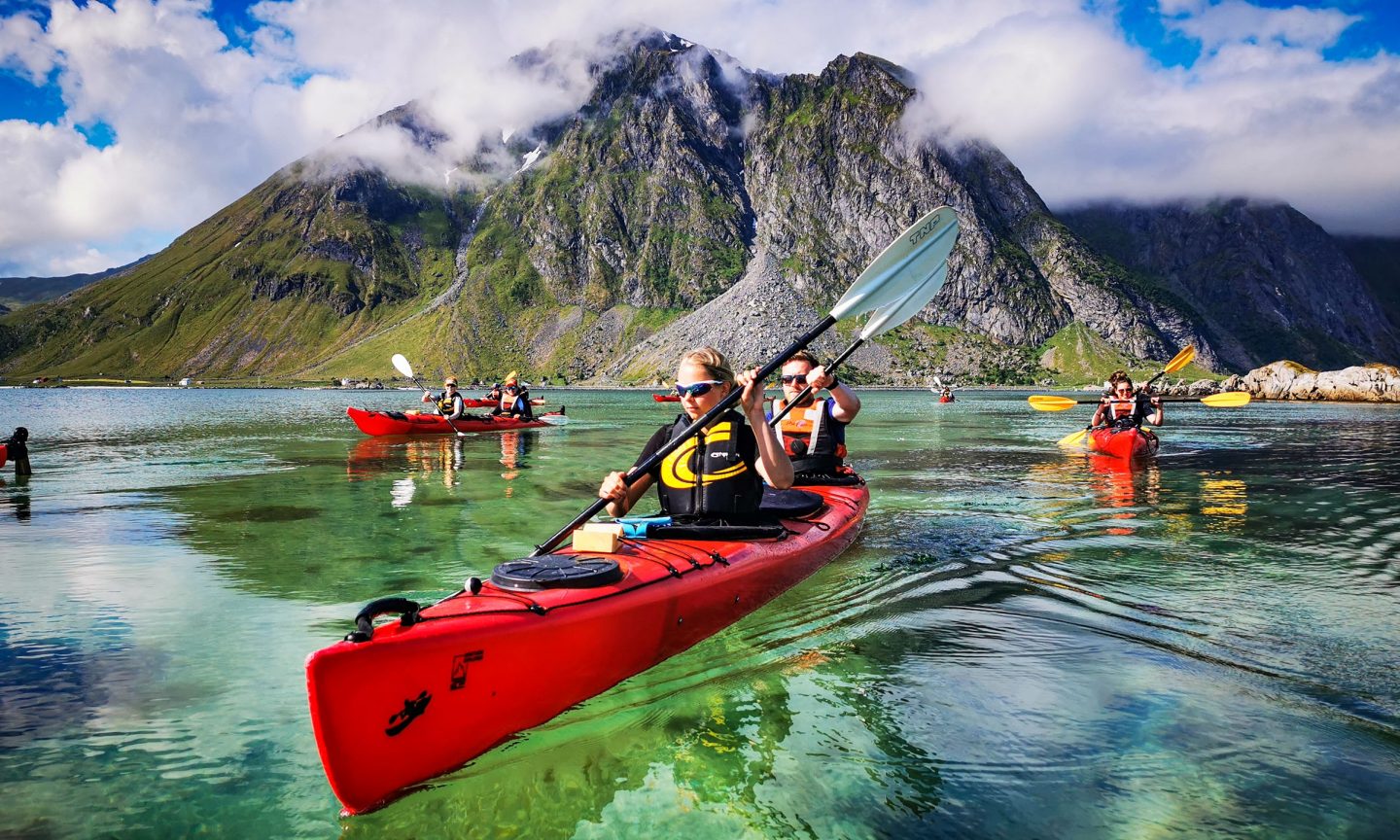 Kajaktour auf den Lofoten