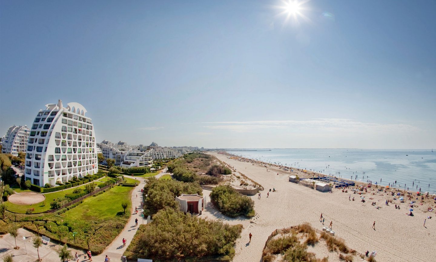 Strand in Montpellier