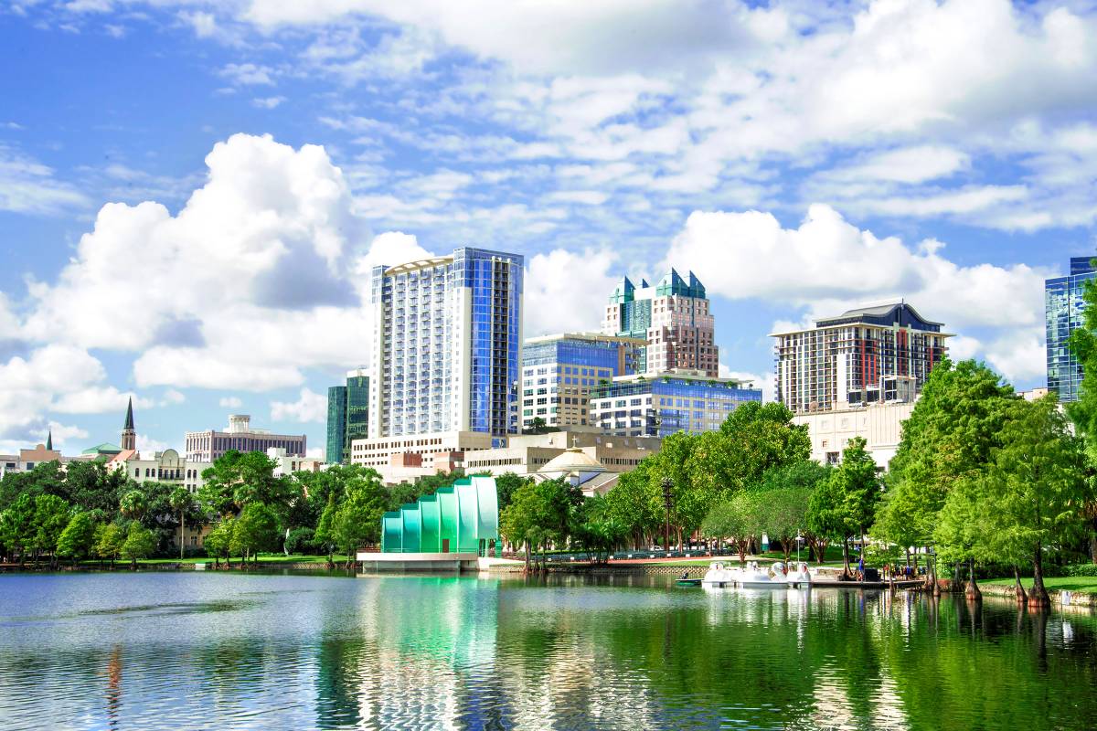 Orlando skyline by day