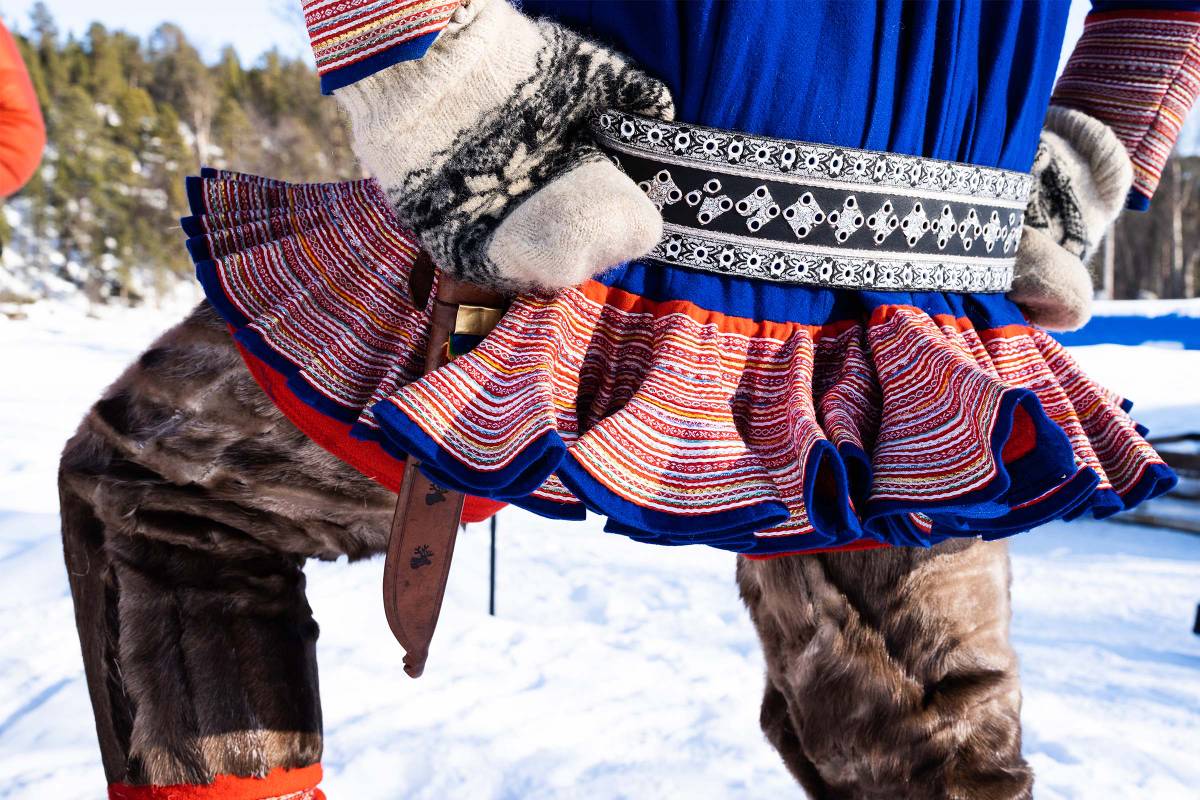 Traditional clothing of the Sami