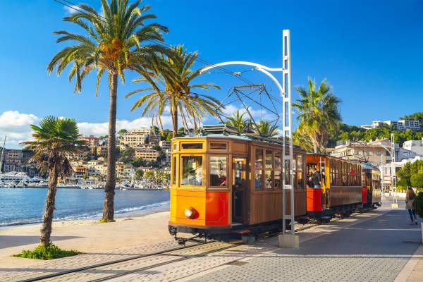 Bimmelbahn auf Mallorca