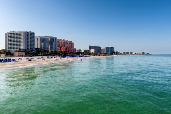 Clearwater Beach in der Nähe von Tampa