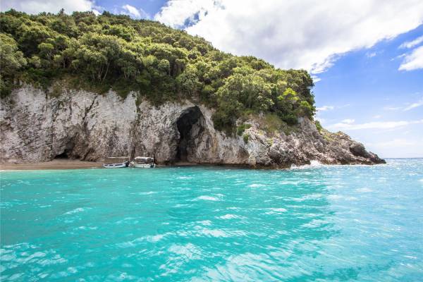 Rovinia Bay on Corfu