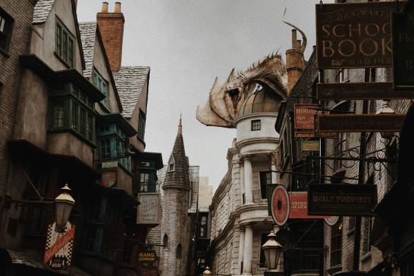 Diagon Alley from Harry Potter at Universal Studios Orlando